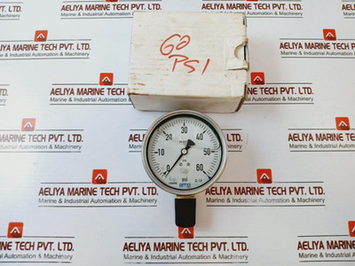 Wika 233.50.100 Pressure Gauge 0-60 Psi 1/2 Npt - New Wika 233.50.100 Pressure Gauge 0-60 Psi 1/2 Npt - New