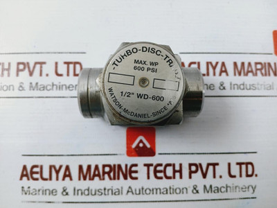 Watson Mcdaniel Wd-600 Thermodynamic Steam Traps 600 Psi Watson Mcdaniel Wd-600 Thermodynamic Steam Traps 600 Psi