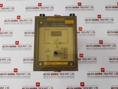 Larsen & Toubro Mc31A Three Phase Over Current Earth Fault Relay - Used Larsen & Toubro Mc31A Three Phase Over Current Earth Fault Relay - Used