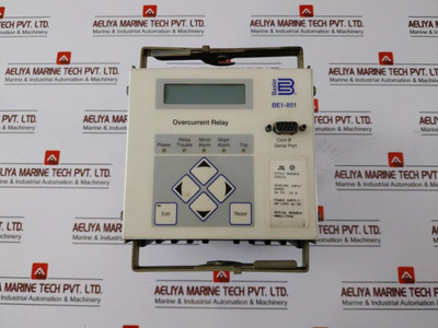 Basler Be1-851 Overcurrent Relay 5A Ph, 1A N 48-125V Ac/Dc - Used