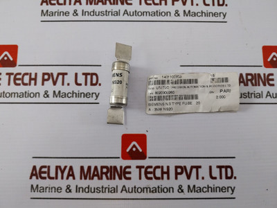 Lot Of 8X Siemens 3Nw Ns20 Hrc Fuse 415V Ac 20A 80Ka Lot Of 8X Siemens 3Nw Ns20 Hrc Fuse 415V Ac 20A 80Ka