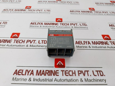 Abb Ua63-30-00Ra Contactor Auxiliary Contact Block