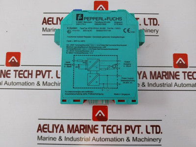 Pepperl+Fuchs Kfd2-cr-ex1.30-200 Transformer Isolated Repeater - Used Pepperl+Fuchs Kfd2-cr-ex1.30-200 Transformer Isolated Repeater - Used
