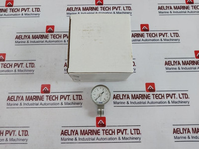 Wika 316 Ss Pressure Gauge 0-10 Bar 8970034465 Wika 316 Ss Pressure Gauge 0-10 Bar 8970034465