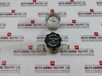 Tescom 44-3262Hrw3-853 Pressure Regulator With Safety Glass - Used Tescom 44-3262Hrw3-853 Pressure Regulator With Safety Glass - Used