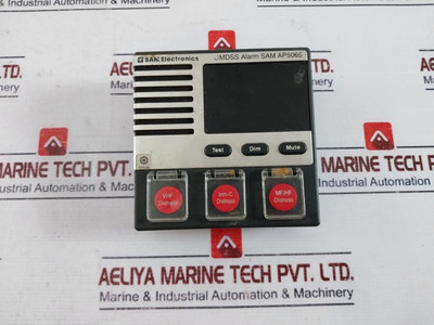 Sam Electronics Sam Ap5065 Gmdss Alarm Panel 405065A-sambg - Used Sam Electronics Sam Ap5065 Gmdss Alarm Panel 405065A-sambg - Used