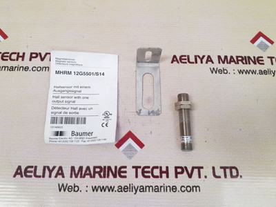 Baumer mhrm 12g5501/s14 hall sensor swiss made 50 gm Baumer mhrm 12g5501/s14 hall sensor swiss made 50 gm