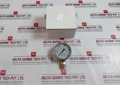 Leipa 880017 Pressure Gauge 0-700 Bar/0-10000 Psi - New Leipa 880017 Pressure Gauge 0-700 Bar/0-10000 Psi - New