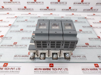 Abb Os 250D03N3 Switch Fuse With Shaft And Handle 250A Max - Used