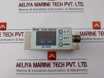 Smc Pf2W704-03-27 Flow Switch For Water 0.5-4L/Min 12-24Vdc - Used Smc Pf2W704-03-27 Flow Switch For Water 0.5-4L/Min 12-24Vdc - Used