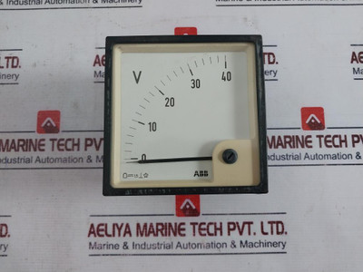 Abb 0-40 V Analog Voltmeter - Used