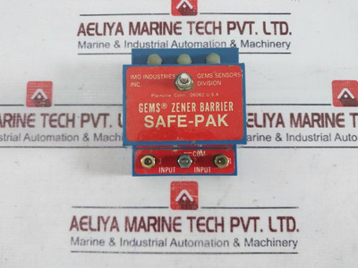 Gems Sensors Division St 43540 Zener Barrier Safe-pak - Used Gems Sensors Division St 43540 Zener Barrier Safe-pak - Used