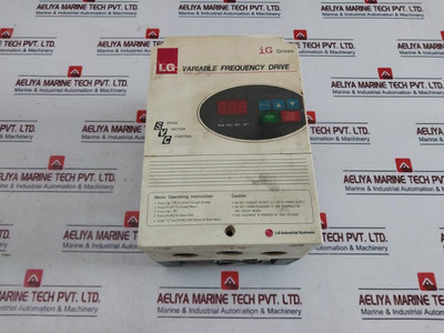 Lg Industrial Systems Ig Drives Variable Frequency Drive 24V---dc 0.09A - Used Lg Industrial Systems Ig Drives Variable Frequency Drive 24V---dc 0.09A - Used
