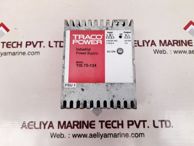 Traco power tis 75-124 industrial supply model psu 1 24vdc 3a Traco power tis 75-124 industrial supply model psu 1 24vdc 3a