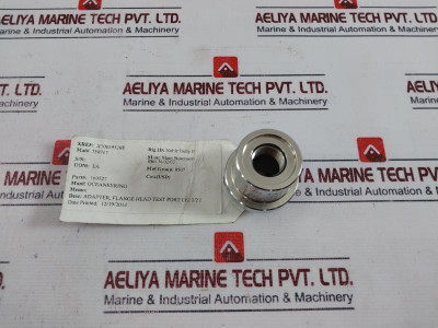 Oceaneering 100527-aa Adapter Flange Head C62 X 1/2 Sae Straight Thread