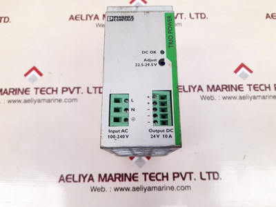 Phoenix power supply trio-ps/1ac/24dc/10 - trio operational voltage Phoenix power supply trio-ps/1ac/24dc/10 - trio operational voltage