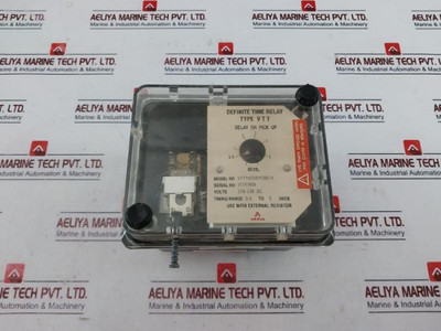 Areva Vtt11Zg8153Bch Definite Time Relay On Pick Up 220-230V Dc Timing 0.5-5 Sec Areva Vtt11Zg8153Bch Definite Time Relay On Pick Up 220-230V Dc Timing 0.5-5 Sec