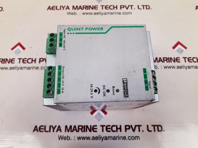 Phoenix contact quint power supply 24v/20a boost 26a; 120a/12ms Phoenix contact quint power supply 24v/20a boost 26a; 120a/12ms