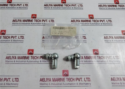 Lot Of 2X Saacke 1-3500-1183/02 Angle Ball Joint - New Lot Of 2X Saacke 1-3500-1183/02 Angle Ball Joint - New