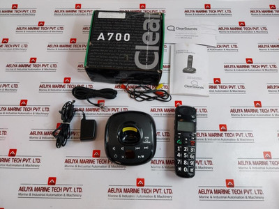 Clearsounds A700 Amplified Cordless Phone With Answering Machine Dect 6.0 - New