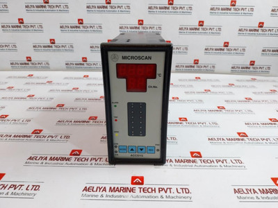Accsys Electronics Microscan-101 Temperature Scanner Pt100, 90-270V Ac/Dc - Used Accsys Electronics Microscan-101 Temperature Scanner Pt100, 90-270V Ac/Dc - Used