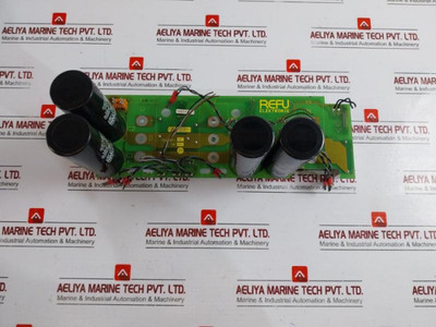 Refu Elektronik 0011032/A1 Pcb Two Sided Module W/ Siemens Capacitor B43507-s0108-m2 - Used Refu Elektronik 0011032/A1 Pcb Two Sided Module W/ Siemens Capacitor B43507-s0108-m2 - Used