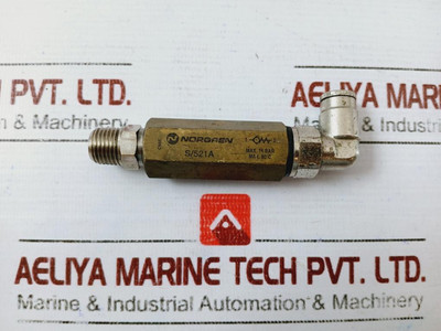 Norgren S/521A Heavy Duty Non-return Valve Max 16Bar - Used Norgren S/521A Heavy Duty Non-return Valve Max 16Bar - Used