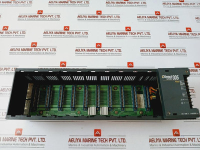 Koyo Direct Logic 305 D3-10B-1 10-slot Plc Module Rack 110/220V~ - Used