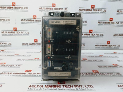 Alstom Mfvum22D1Aa0013A Digital Frequency Relay Vx 110/125V Dc - Used