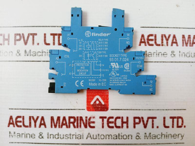 Finder 93.01.7.024 Relay Socket Max 6A 