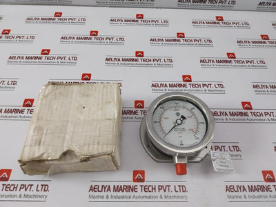 Mcdaniel Controls 316Ss Tube And Socket Pressure Gauge 0-6000 Psi/0-40000 Kpa - New Mcdaniel Controls 316Ss Tube And Socket Pressure Gauge 0-6000 Psi/0-40000 Kpa - New