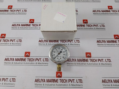Wika Nbr 14105-1 Analog Pressure Gauge 0-160 Psi - New Wika Nbr 14105-1 Analog Pressure Gauge 0-160 Psi - New