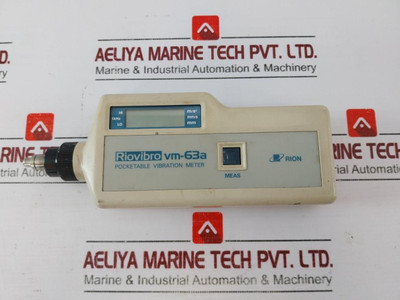 Rion Vm-63A Pocketable Vibration Meter Riovibro - Used Rion Vm-63A Pocketable Vibration Meter Riovibro - Used