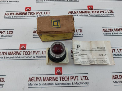 Square D 9001Sk1L7 Illuminated Mushroom Button Operator 220-240V 50-60Hz - New Square D 9001Sk1L7 Illuminated Mushroom Button Operator 220-240V 50-60Hz - New