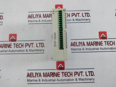 Delta Dvp16Sm11Nplc Digital I/O Extension Module V1.10A0 24Vdc 1W - Used Delta Dvp16Sm11Nplc Digital I/O Extension Module V1.10A0 24Vdc 1W - Used