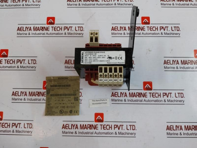 Siemens 4Am8695-0Ua40-0Nn2 Single Phase Power Transformer Dc 460V-440V-400V-380V - Used Siemens 4Am8695-0Ua40-0Nn2 Single Phase Power Transformer Dc 460V-440V-400V-380V - Used