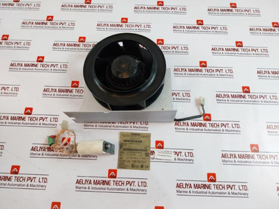 Ebm M2E068-bf Dc Inverter Fan With Capacitor 230V 80W - Used