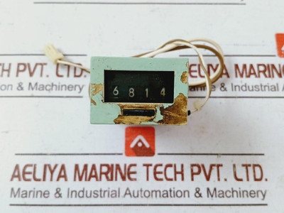 Line Seiki Mcf-4Xul Magnetic Counter Dc24V - Used