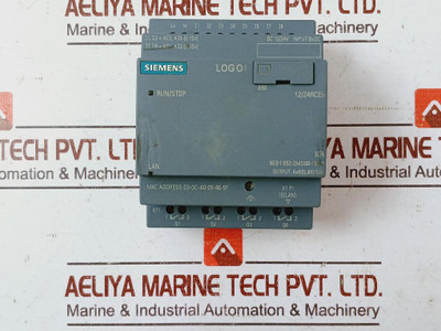 Siemens 6Ed1052-2Md00-0Ba8 Logic Module Logo Bm 12/24Rceo, 4X Relay/10A