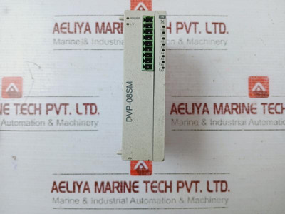 Delta Dvp08Sm11N Plc Input/Output Module Dvp-08Sm 24Vdc 1W, E206327 - Used Delta Dvp08Sm11N Plc Input/Output Module Dvp-08Sm 24Vdc 1W, E206327 - Used