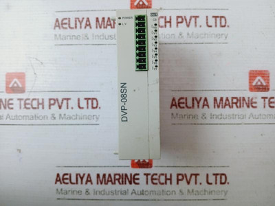 Delta Dvp08Sn11R Digital Output Module Plc E206327 24Vdc 1.5W - Used Delta Dvp08Sn11R Digital Output Module Plc E206327 24Vdc 1.5W - Used