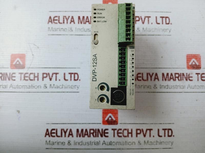 Delta Dvp12Sa11R Programmable Logic Controller Module 12Sa11R0W0271085 - Used Delta Dvp12Sa11R Programmable Logic Controller Module 12Sa11R0W0271085 - Used