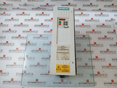 Siemens 6Se7021-5Ub61-z Simovert Master Drive Dc Inverter Unit (Not Working) - For Parts Only