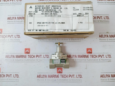 Konan Sc6-04-8A-ht Flow Control Valve 0.05-0.7Mpa 12H-000-008 - New Konan Sc6-04-8A-ht Flow Control Valve 0.05-0.7Mpa 12H-000-008 - New