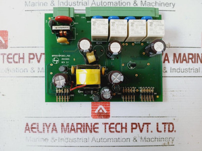 Larsen & Toubro Mpr0078Pcb03_Pd0 Power Control/Distribution Board Rev 3.1 - Used Larsen & Toubro Mpr0078Pcb03_Pd0 Power Control/Distribution Board Rev 3.1 - Used