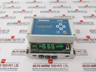 Rosemount 3490 Series Level Controller Panel 115/230V 50-60Hz 18Va - Used Rosemount 3490 Series Level Controller Panel 115/230V 50-60Hz 18Va - Used