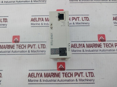 Delta Rtu-en01 Modbus Tcp Remote I/O Communication Module, 24Vdc 2.0W, V1.04A1 - Used