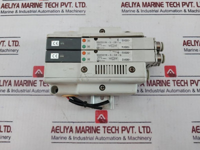 Smc Sq2331N-5-c8-q Pneumatic Solenoid Valve 0.2~0.7 Mpa - Used Smc Sq2331N-5-c8-q Pneumatic Solenoid Valve 0.2~0.7 Mpa - Used