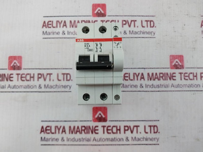 Abb S202-k6A Triple Pole And Neutral Miniature Circuit Breaker 253/440 V Ac - New Abb S202-k6A Triple Pole And Neutral Miniature Circuit Breaker 253/440 V Ac - New