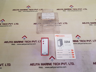 PR Electronics 2204 Isolation Amplifier - 2204V100-IN(9808) PR Electronics 2204 Isolation Amplifier - 2204V100-IN(9808)